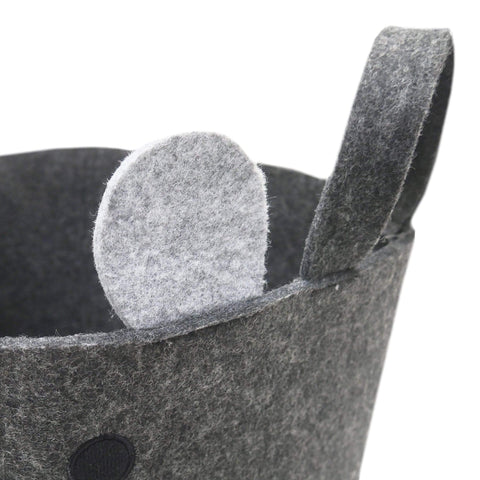 Rosewood Pet Accessories Rosewood Wolf & Tiger Felt Bear Pet Toy Basket