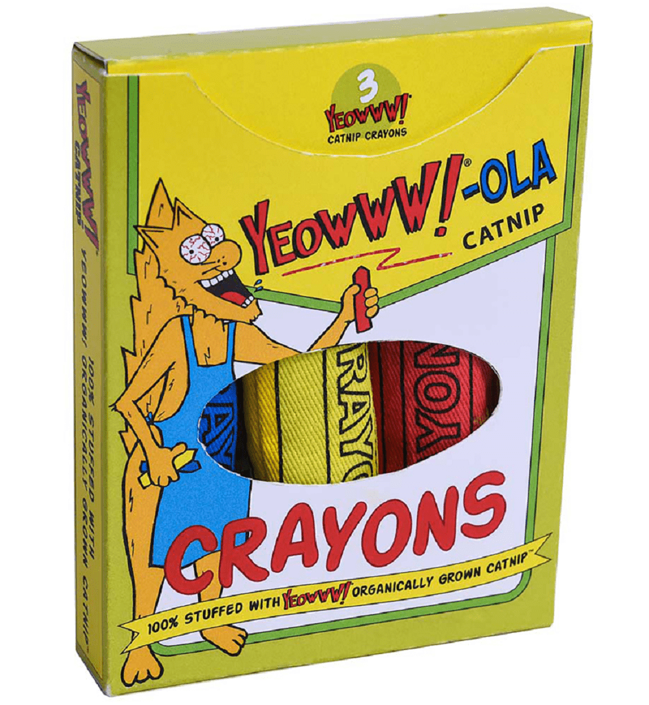 Rosewood Cat Toys Rosewood Yeowww -Ola Crayons Cat Toy