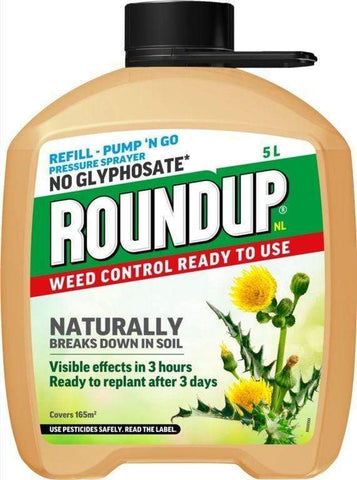 Roundup Weed Control Roundup RTU Natural Weed Control Refill 5L