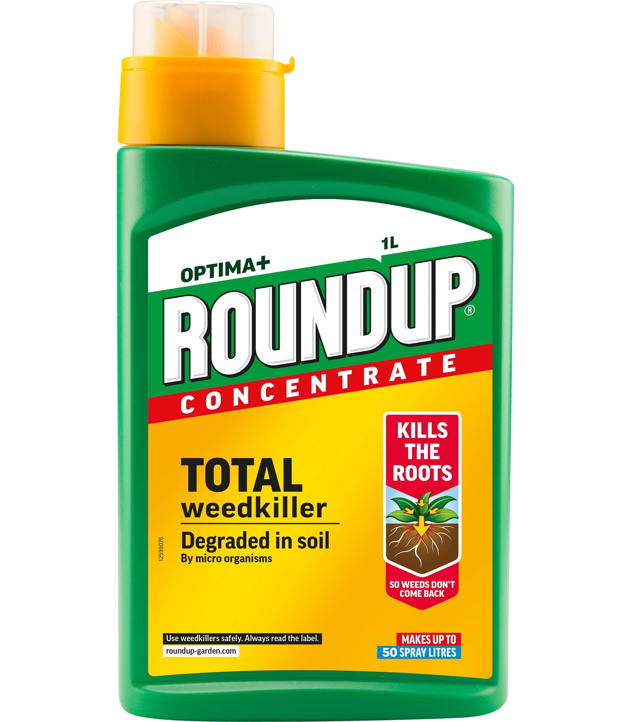 Roundup Weed Control Roundup Total Concentrate Weed Killer 1L