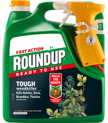 Roundup Weed Control Roundup Tough Weedkiller RTU -3L