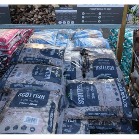 Meadow View Landscaping Scottish Pebbles 20-30mm