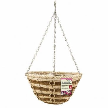 Smart Garden Hanging Baskets Smart Garden 12" Cornrope Hanging Basket