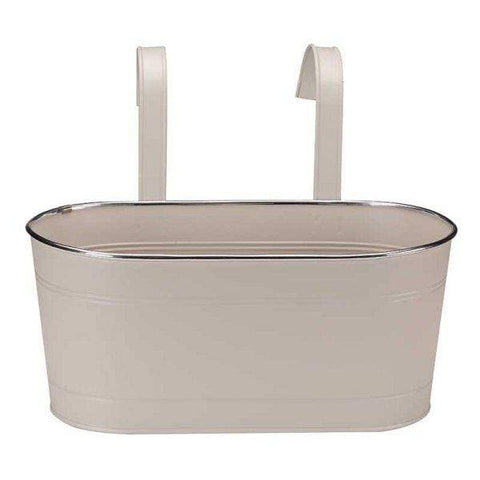 Smart Garden Hanging Baskets Ivory Smart Garden 12in Fence & Balcony Hanging Planter