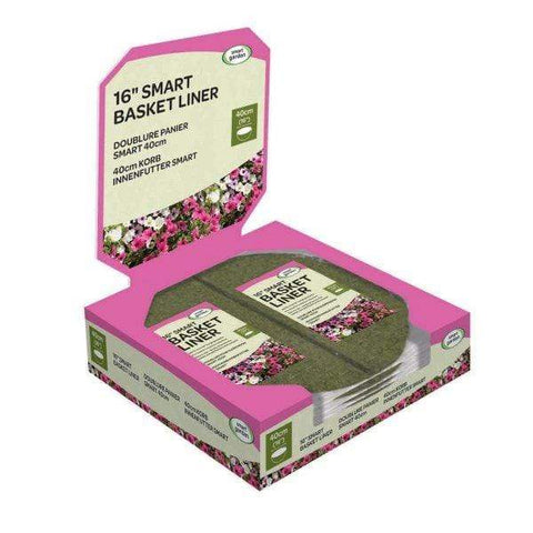 Smart Garden Hanging Basket Liner Smart Garden 16in Jute Basket Liner