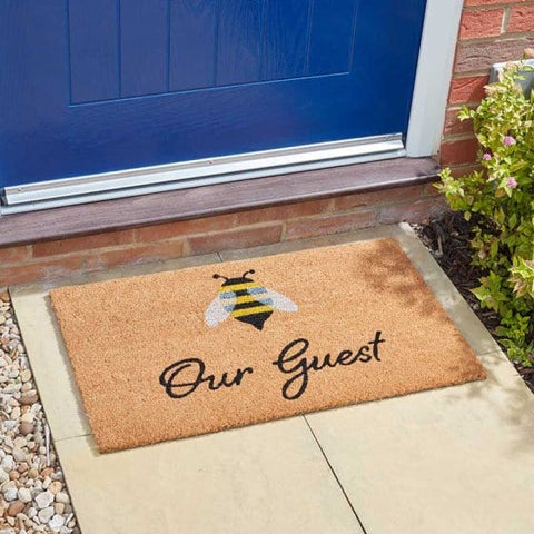 Smart Garden Door Mats Smart Garden Bee Our Guest Door Mat