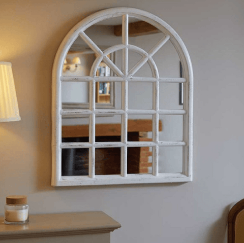 Smart Garden Mirrors Smart Garden Bellevue Silvergris Indoor/Outdoor Mirror