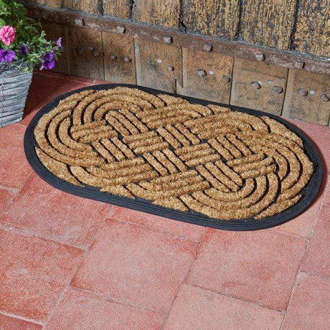 Smart Garden Door Mats Smart Garden Celtic Knot Oval Multimat
