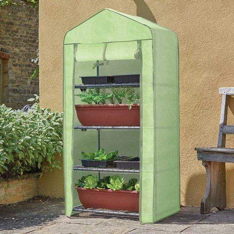 Smart Garden Growhouse Smart Garden Classic 4 Tier GroZone With Extra Fleece Cover