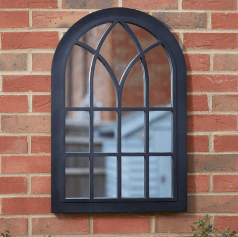 Smart Garden Mirrors Smart Garden Eden Black Indoor/Outdoor Mirror