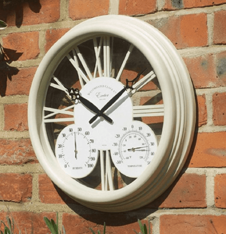 Smart Garden Clocks Cream Smart Garden Exeter Clock