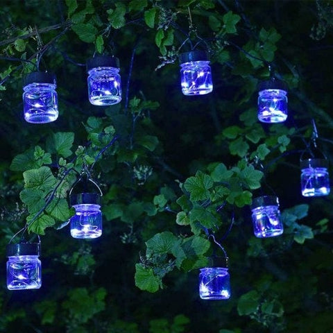 Trowell Garden Centre Smart Garden Firefly Opal Jar String Lights - Set of 10