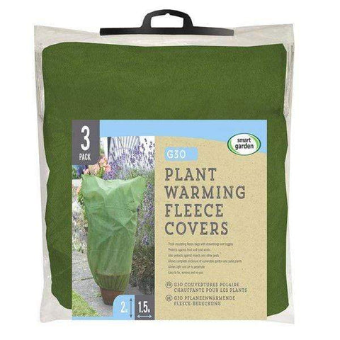 Smart Garden Fleece Plant Covers Smart Garden G30 Plant Warming Fleece Covers Large 2.0m x 1.5m 3PK