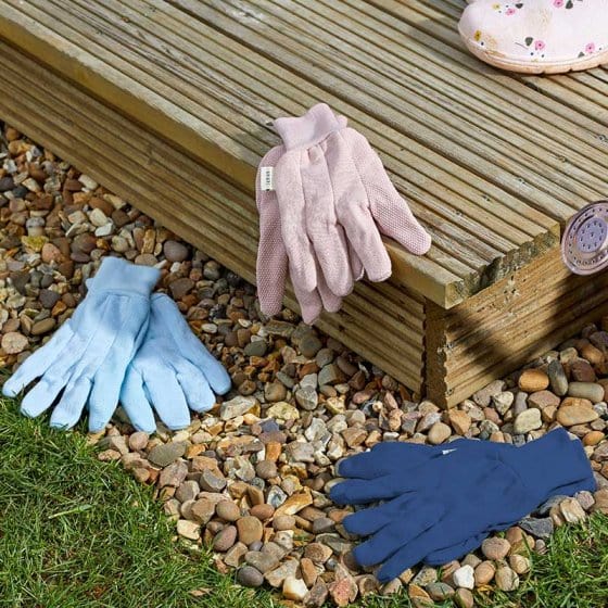Smart Garden Gardening Gloves Smart Garden Gardening Gloves Jersey Grips Triple Pack Bee