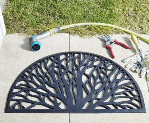 Smart Garden Door Mats Smart Garden Half Moon Wild Willow Door Mat