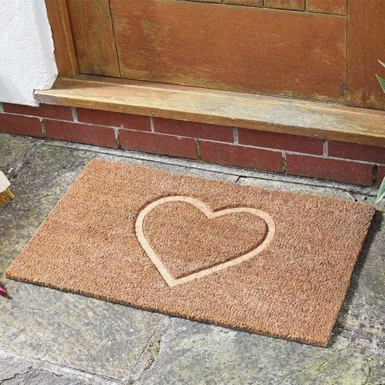 Smart Garden Door Mats Smart Garden Heart Felt Door Mat