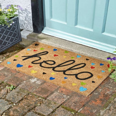 Smart Garden Door Mats Smart Garden Hearty Hello Decoir Doormat