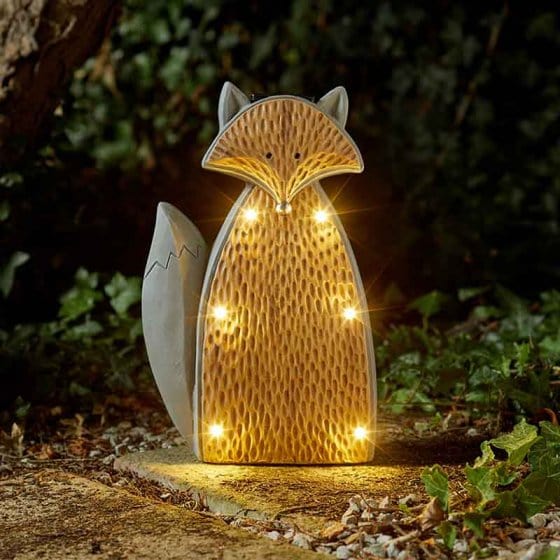 Trowell Garden Centre Smart Garden in-lit fox