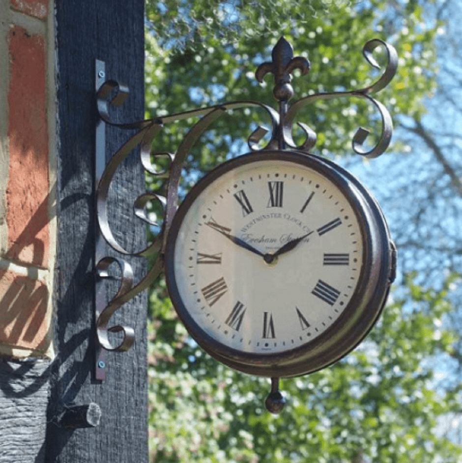 bickerton wall clock and thermometer