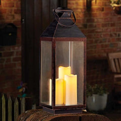 Smart Garden Lantern Smart Garden Oslo Lantern, Bronze