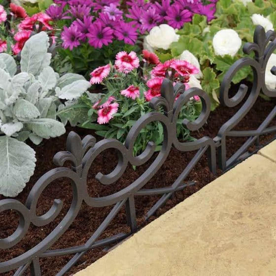 Smart Garden Garden Borders & Edging Smart Garden Scroll Edging, 4 pack