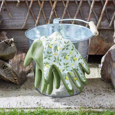 Smart Garden Gardening Gloves Smart Garden Sicilian Lemon Seed & Weed Gloves
