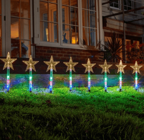 Smart Garden Stake Lights Smart Garden Star Decor Stakes Multi 8pc