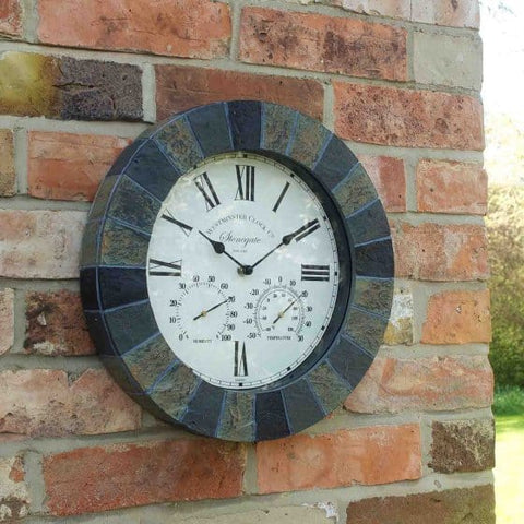 Smart Garden Clocks 14" Smart Garden Stonegate Clock 10in / 14in