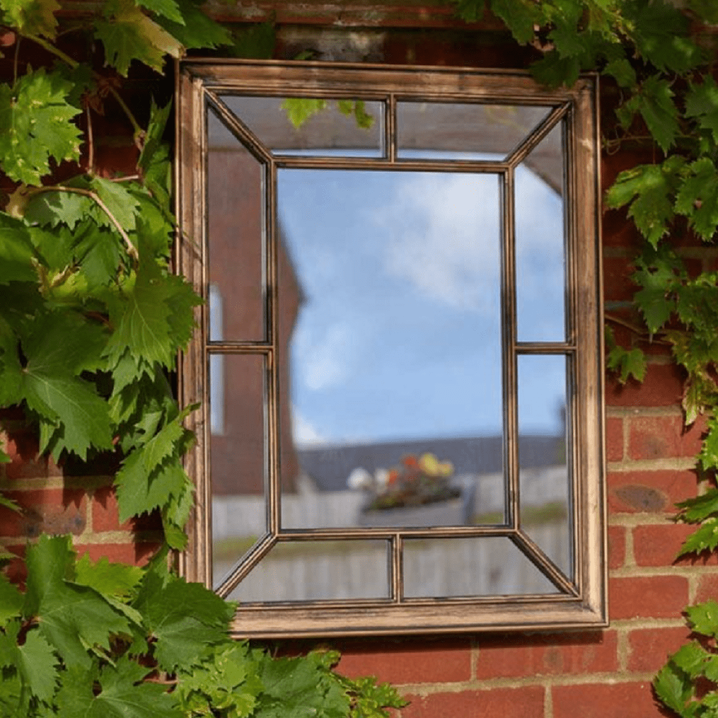 Smart Garden Mirrors Smart Garden Vantage Coppergris Indoor/Outdoor Mirror