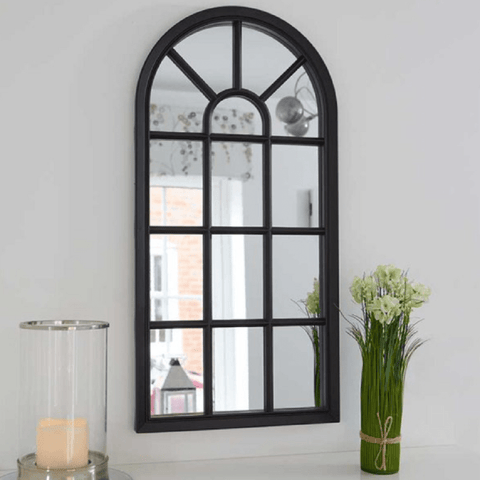 Smart Garden Mirrors Smart Garden Vista Indoor/Outdoor Mirror Black