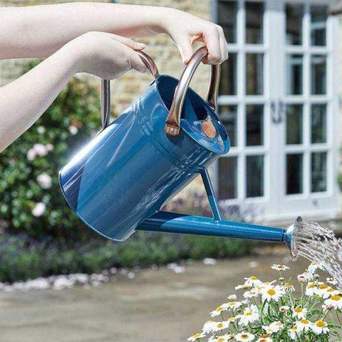 Smart Garden Watering Cans Blue Smart Garden Watering Can Galvanised Steel 4.5L