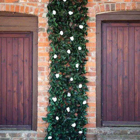 Smart Garden Topiary Trellis Smart Garden White Bloom Leaf 180 x 90cm Trellis