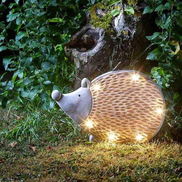 Smart Garden Solar Outdoor Ornaments Smart Garden Wood Stone In-Lit Hedgehog