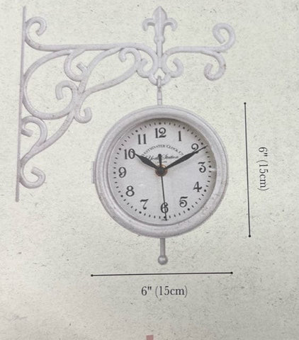 Smart Garden Clocks Smart Garden York Station Clock brown or cream