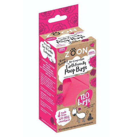 Zoon Dog Hygiene Smart Garden Zoon Bio-Compostable Poop Bags, 120
