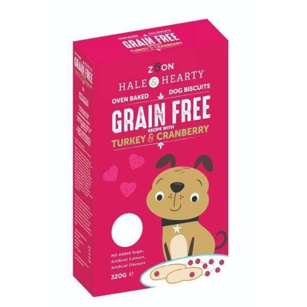 Zoon Dry Dog Food Smart Garden Zoon Hale & Hearty Turkey And Cranberry Grain-Free Dog Biscuits
