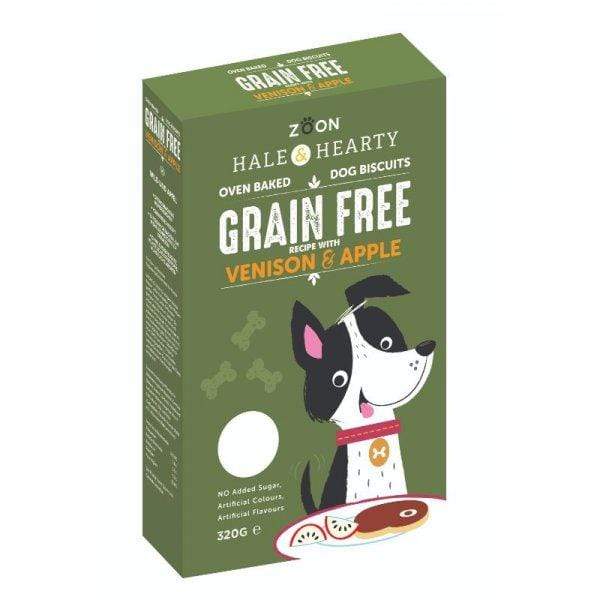 zoon Dry Dog Food Smart Garden Zoon Hale & Hearty Venison & Apple Dog Biscuits