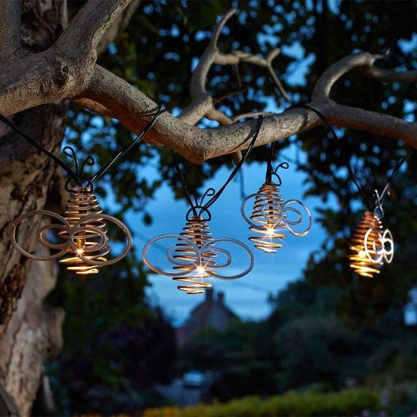 Smart Solar Solar String Lights Smart Solar Bee String Lights LED, Set of 10