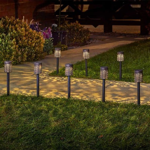 Smart Solar Solar lighting Smart Solar Biba Stake Lights 8pc Carry Pack