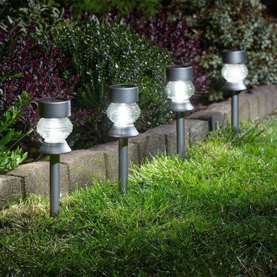 Smart Solar Solar lighting Smart Solar Crystal 365 Stake Light - 4pc carry pack