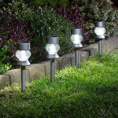 Smart Solar Solar lighting Smart Solar Crystal 365 Stake Light - 4pc carry pack