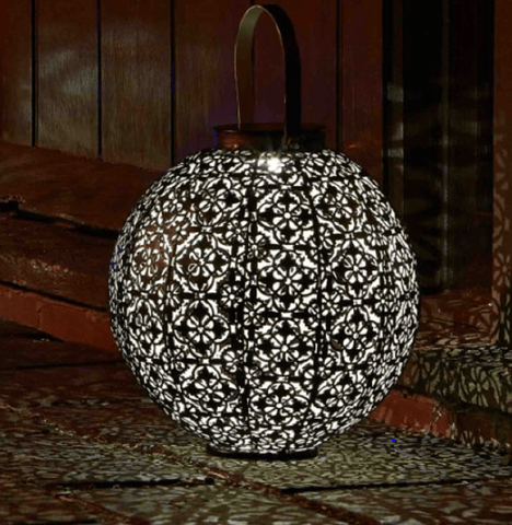 Smart Solar Outdoor lighting Smart Solar Damasque Lantern Light