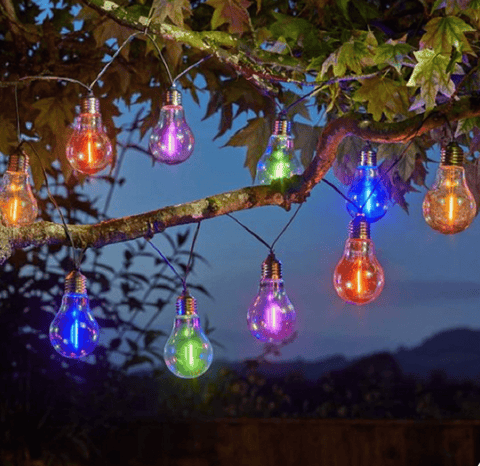 Smart Solar Outdoor lighting Smart Solar Eureka! NeonEsque Lightbulbs (Set of 10)