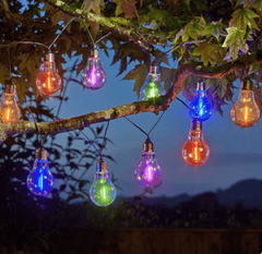 Smart Solar Outdoor lighting Smart Solar Eureka! NeonEsque Lightbulbs (Set of 10)