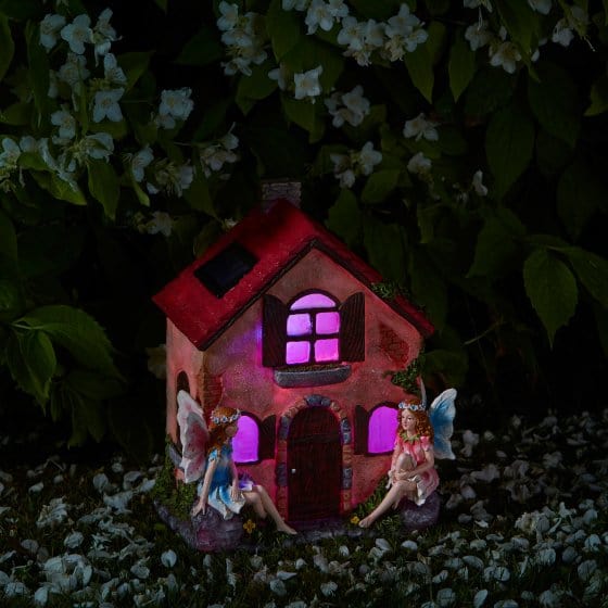 Smart Solar Solar Outdoor Ornaments Smart Solar Fairies Only! Fairy Home