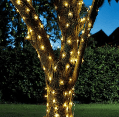 Smart Solar Outdoor lighting Smart Solar Firefly String Lights 100 Warm White