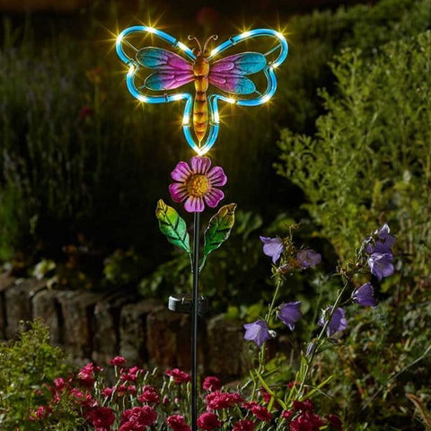 Smart Solar Decorative Lighting Smart Solar Flutterbella Stake Light- Dragonfly