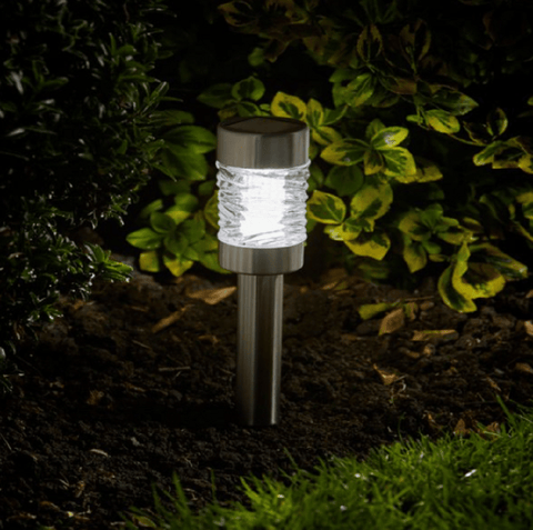 Smart Solar Outdoor lighting Smart Solar Martini Stainless Steel Stake Light