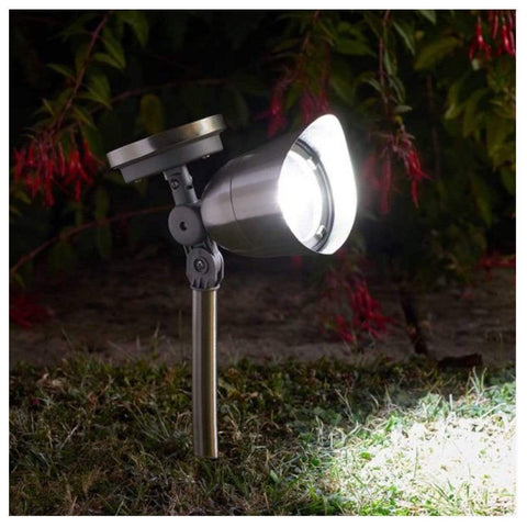 Smart Solar Solar Lighting Smart Solar Mega Spotlight - Stainless Steel