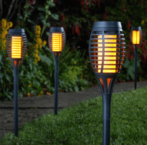 Smart Solar Solar Lighting Smart Solar Party Flame Torch 5pc